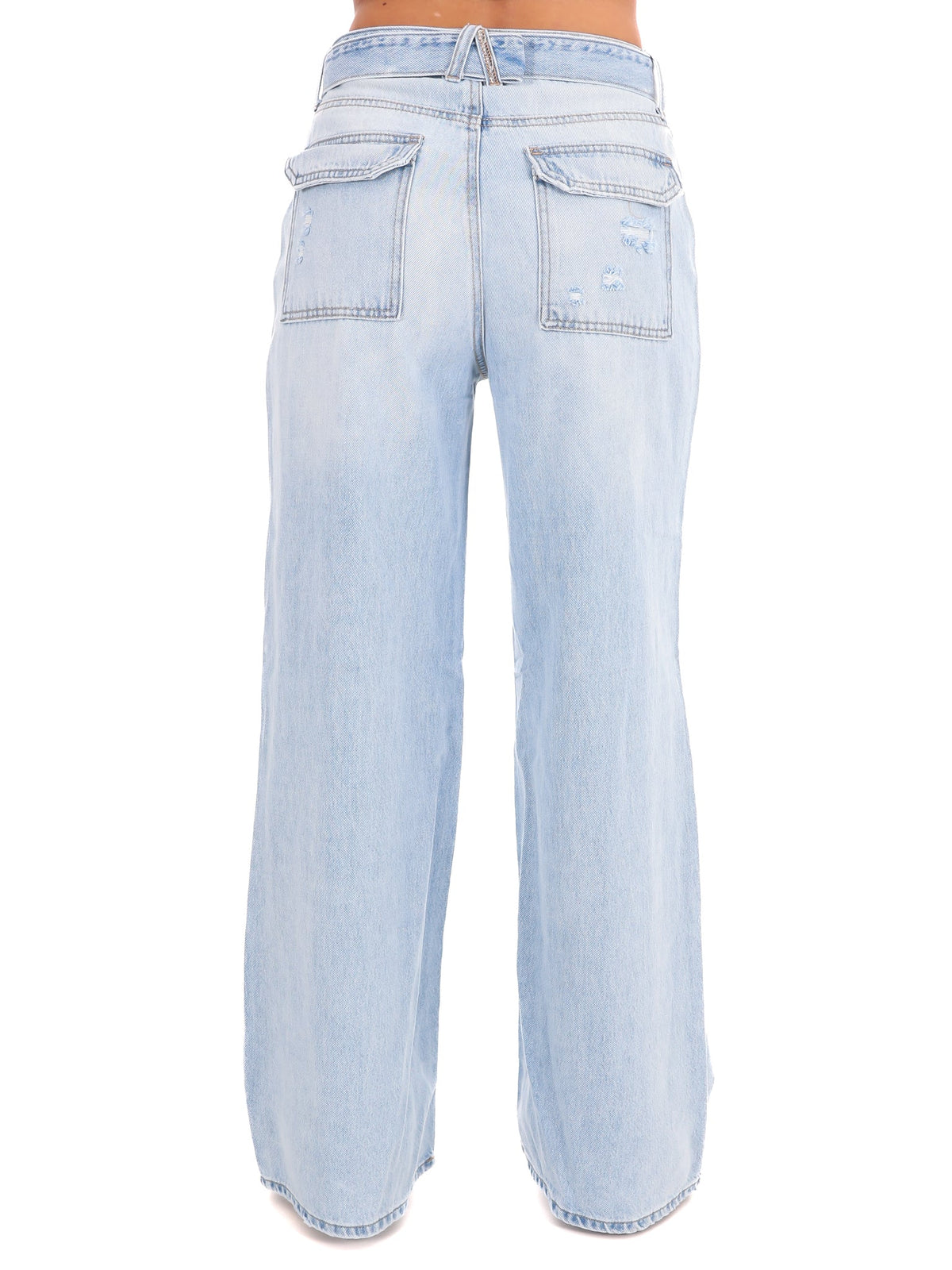Means A Lot High Rise Wide Leg Jeans