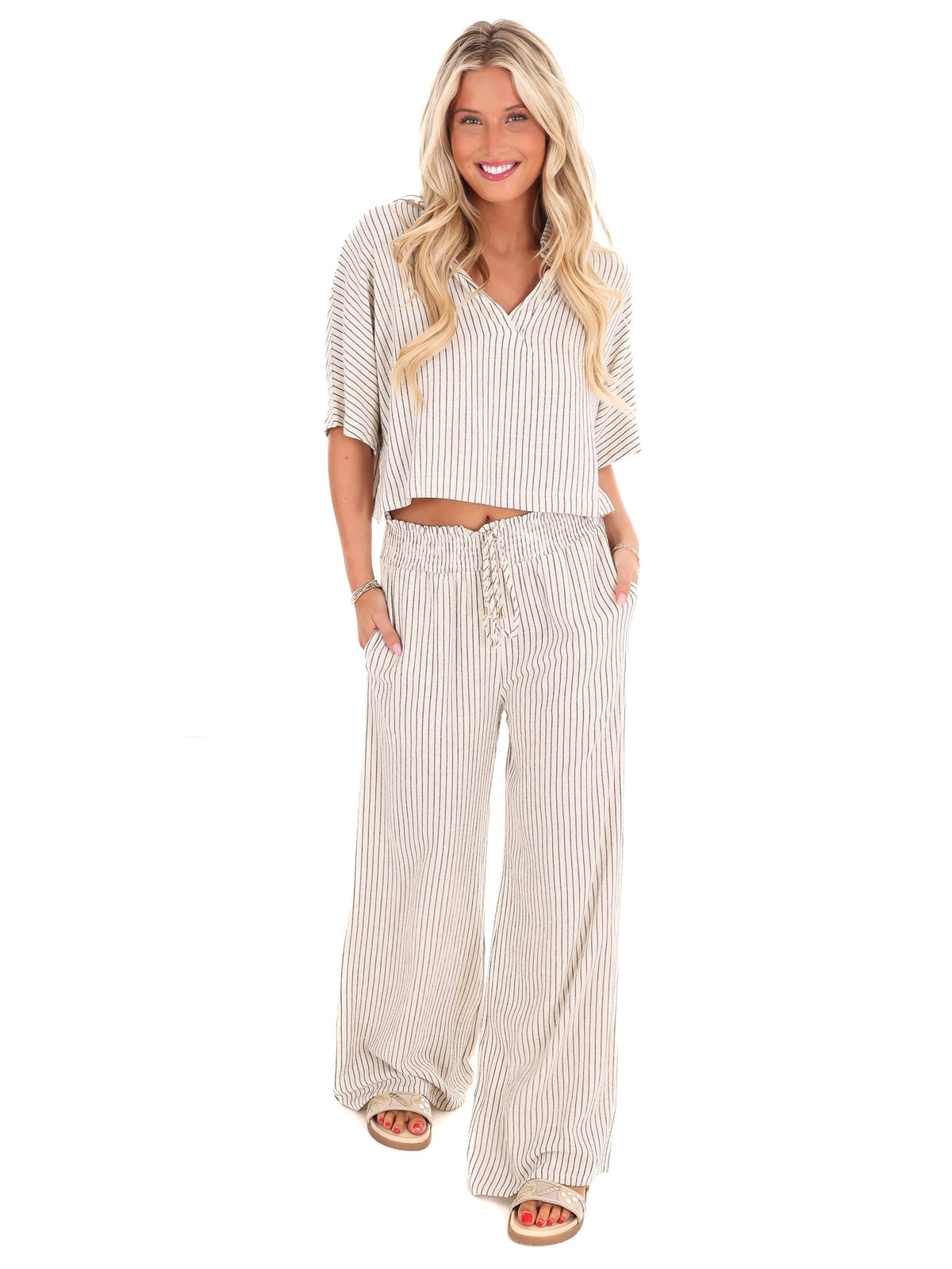 Not Just Anyone Linen Pants