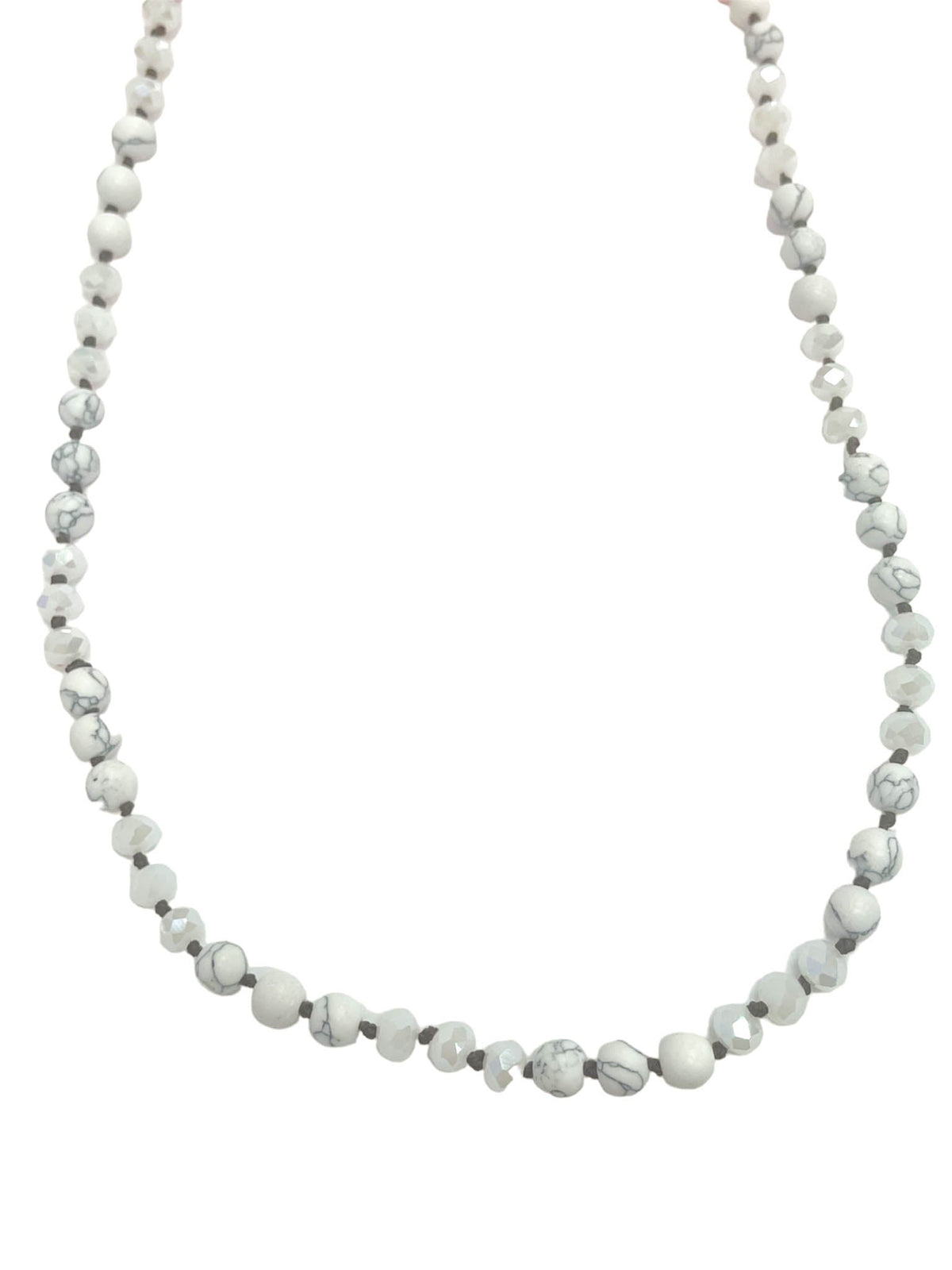 Natural Stone Crystal Necklace