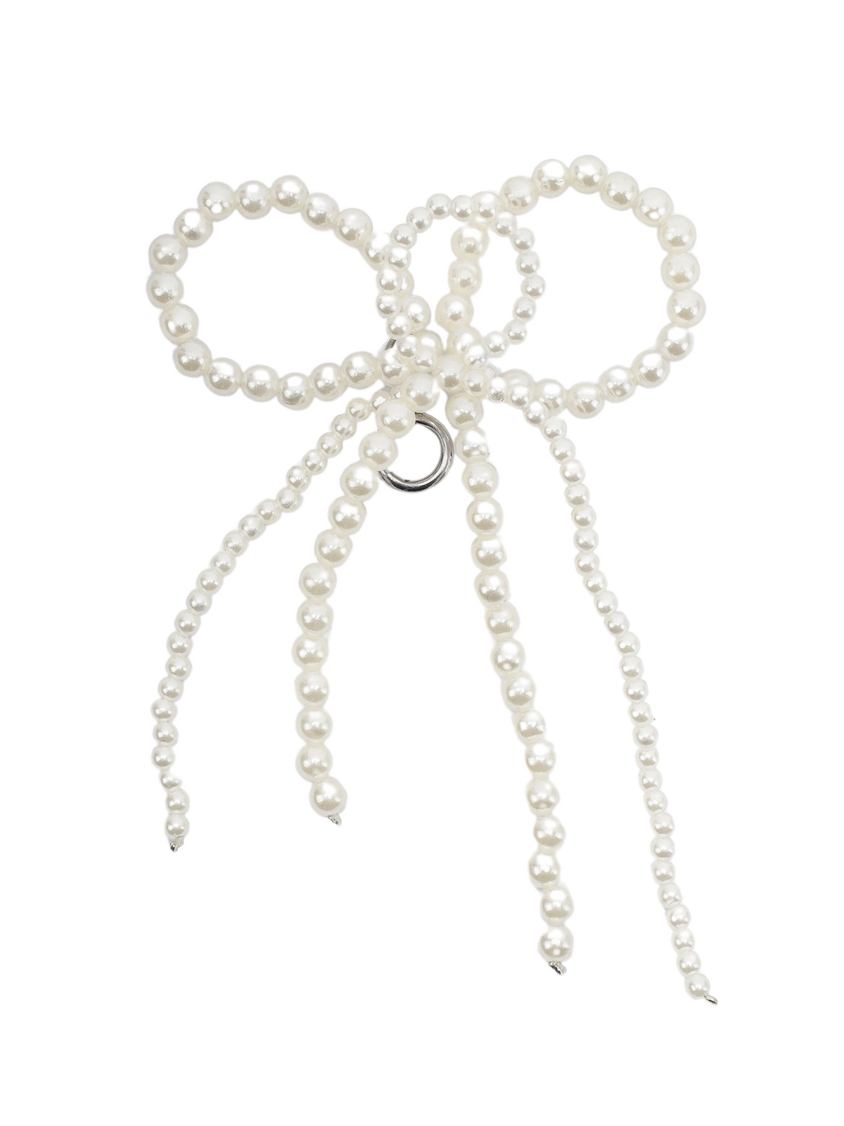 Beaded Bow Shoe Lace Accessory