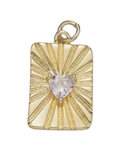 Heart Tag Charm