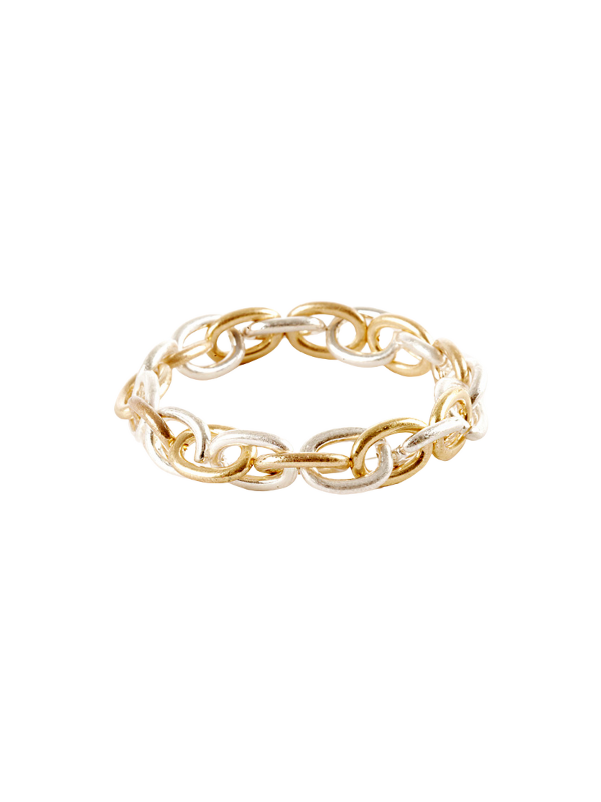 Metal Link Elastic Bracelet