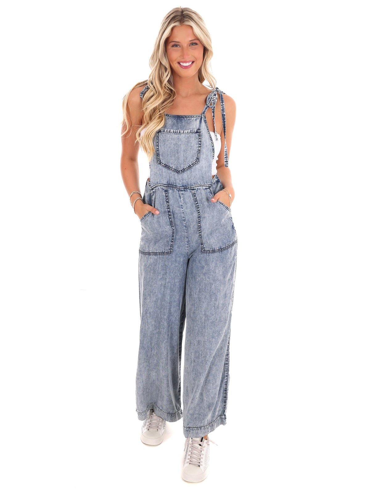 Nobody Like Me Denim Jumpsuit
