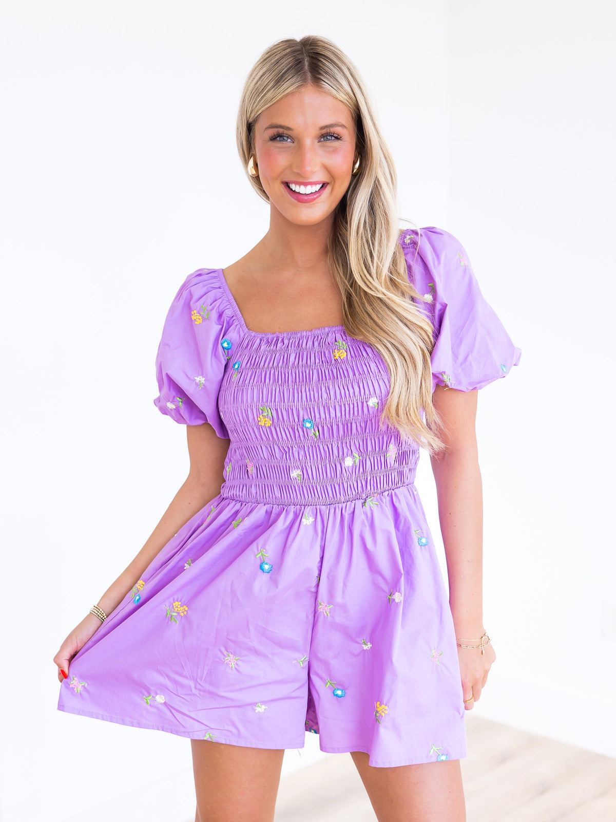 Feel My Love Floral Romper