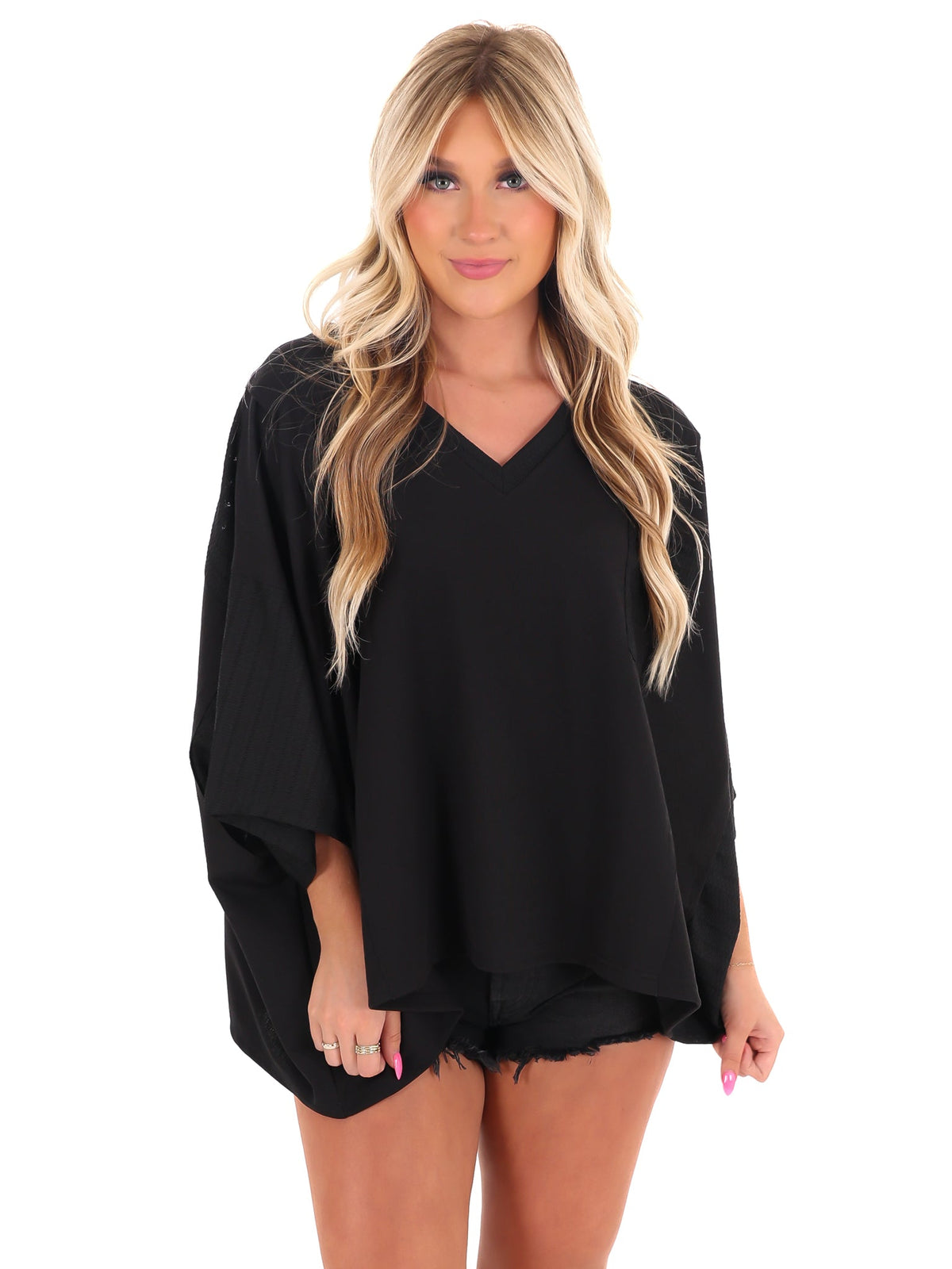 So Cool Easy V-Neck Top