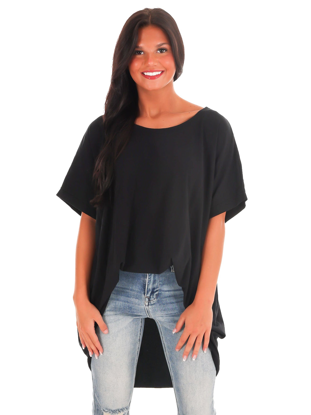 Timeless Trend High Low Top