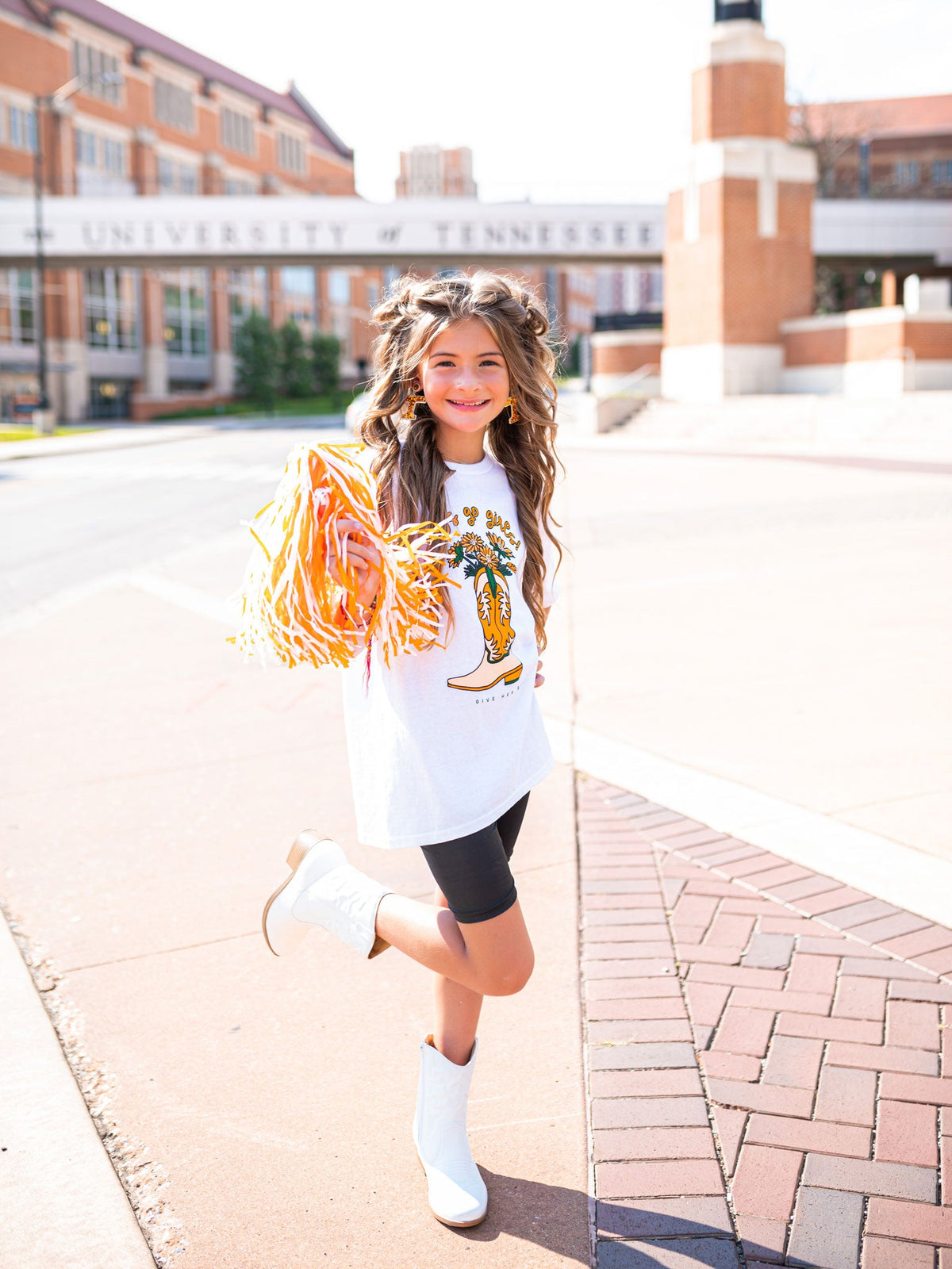 Youth Let's Go Girls Boot Tee