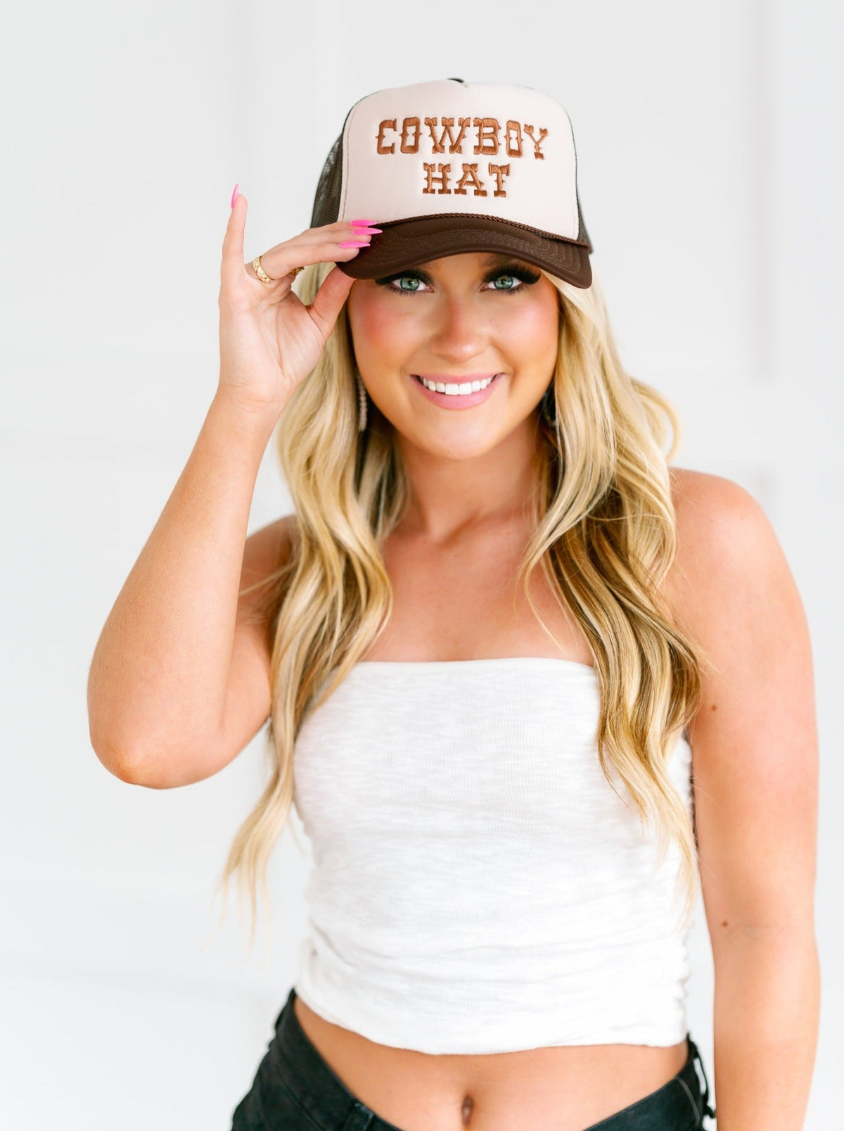 Cowboy Hat Trucker Hat