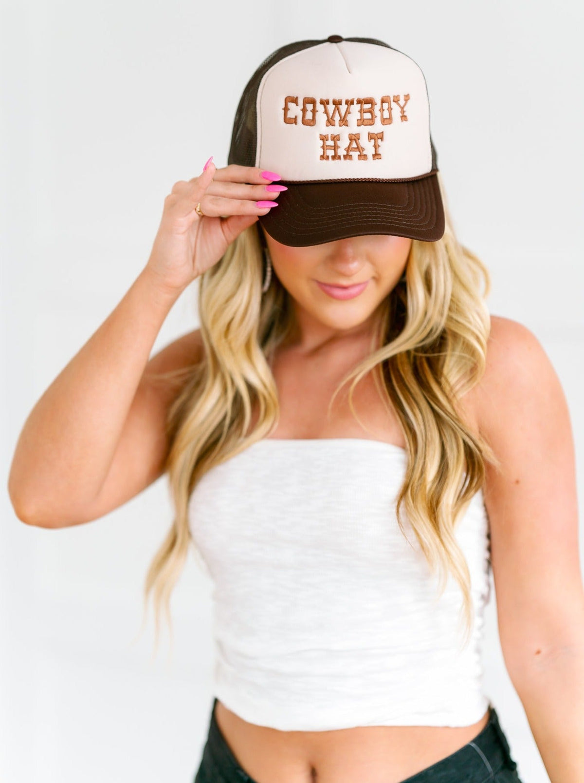 Cowboy Hat Trucker Hat