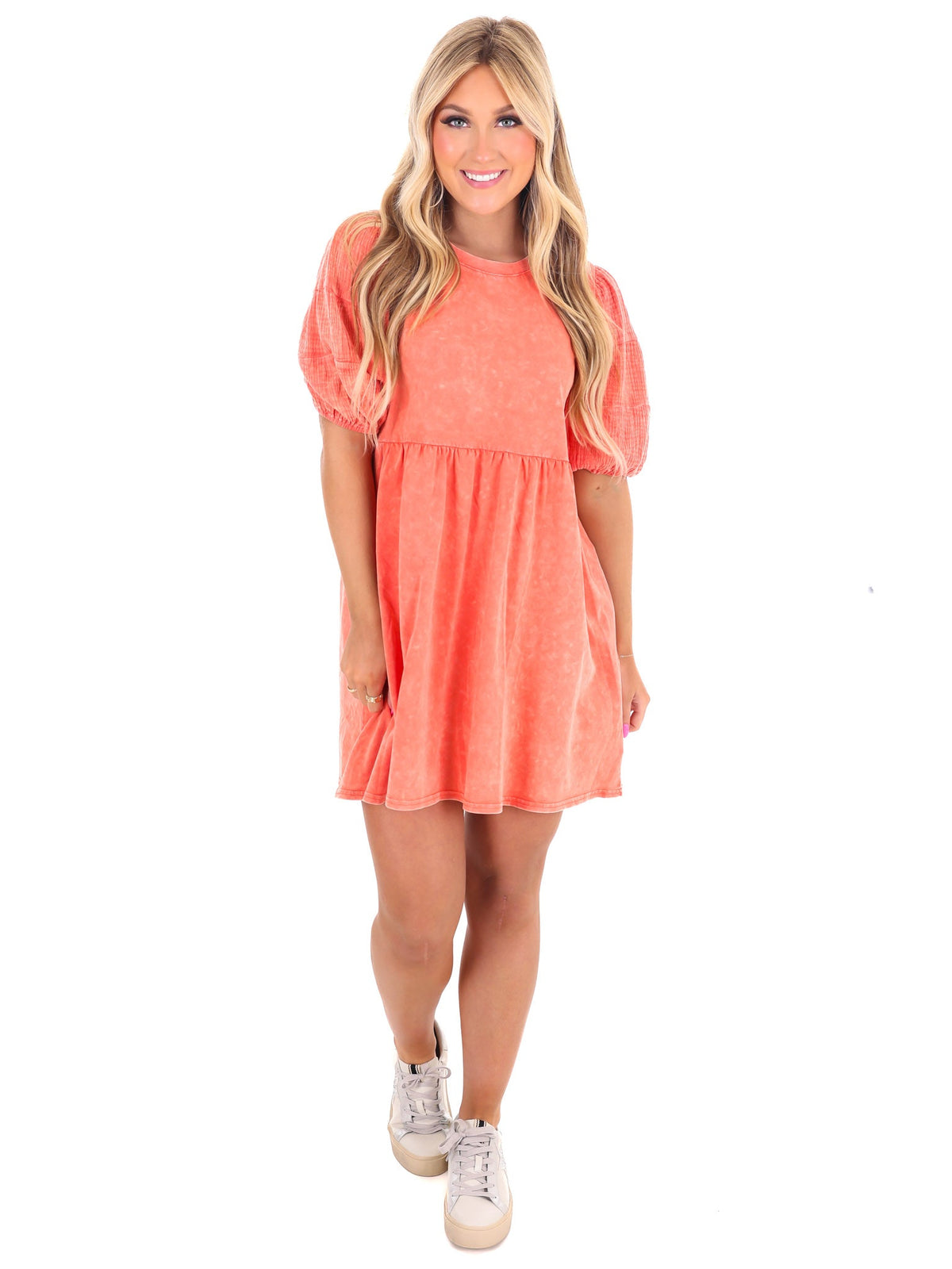 Out of Reach Gauze Mini Dress