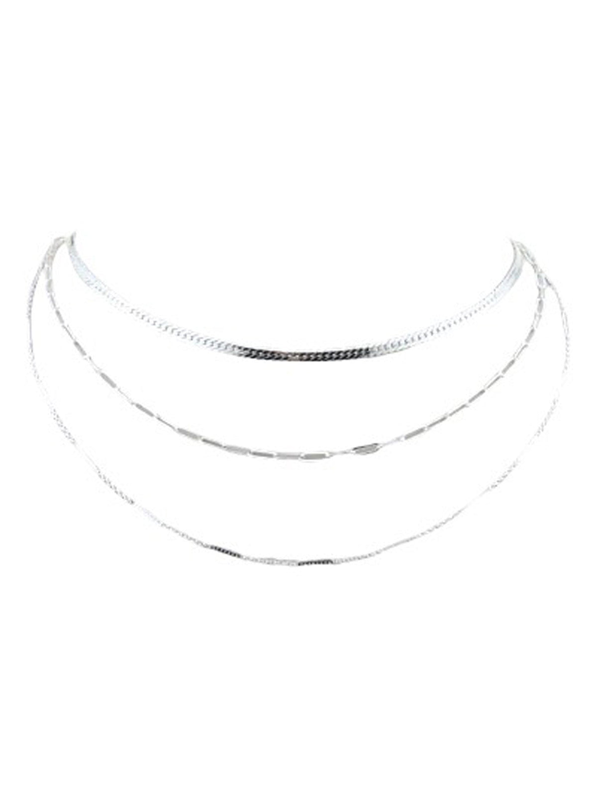 Mix Chain Layered Necklace