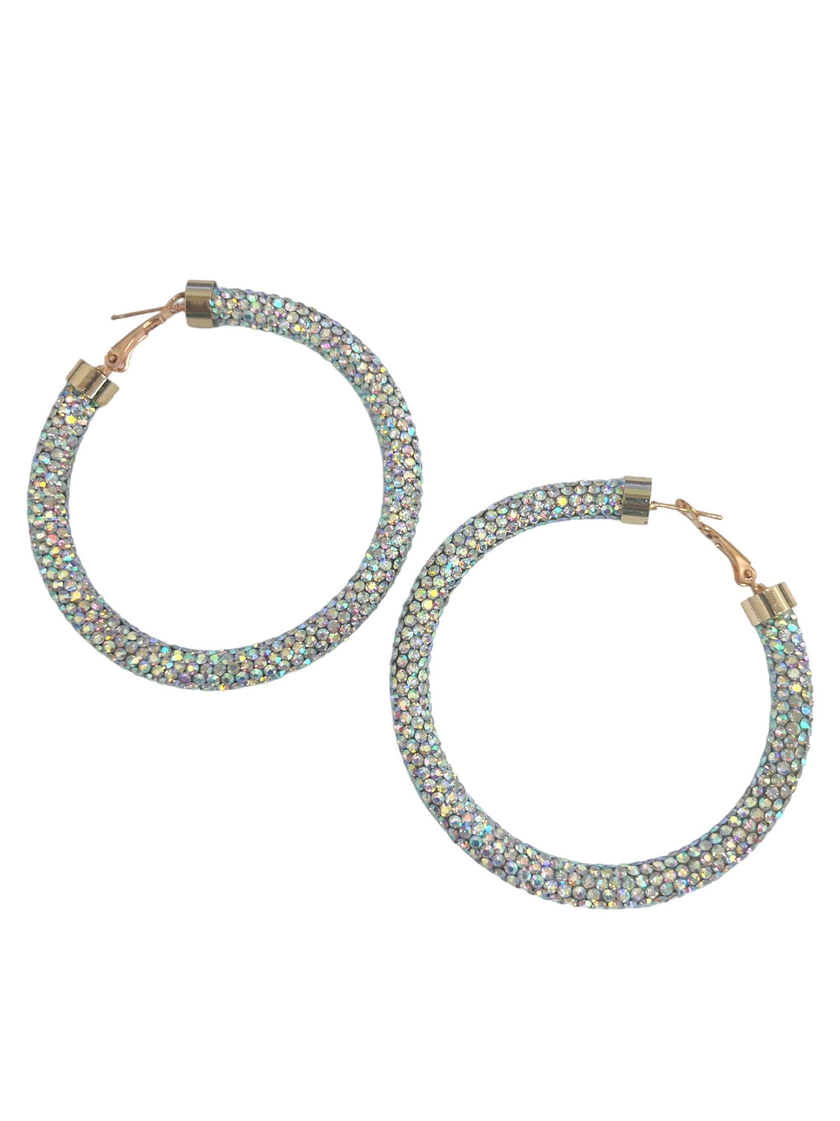Sparkle Hoop Earrings
