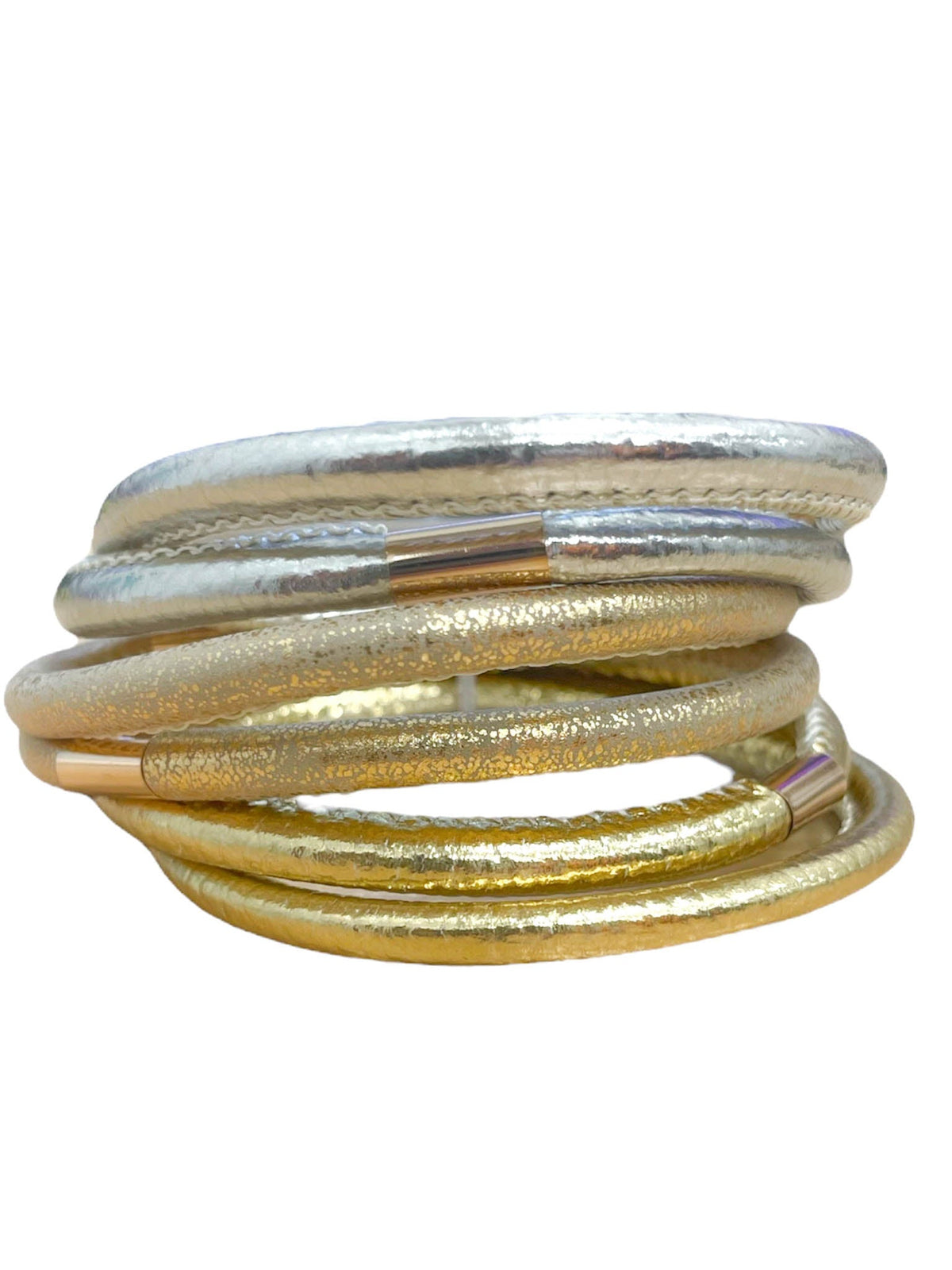 Leather Bangle Set