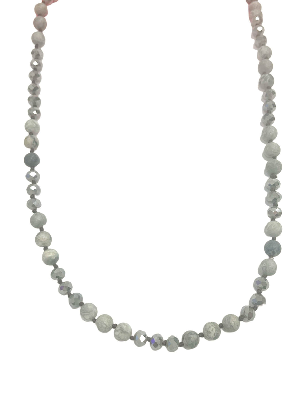 Natural Stone Crystal Necklace