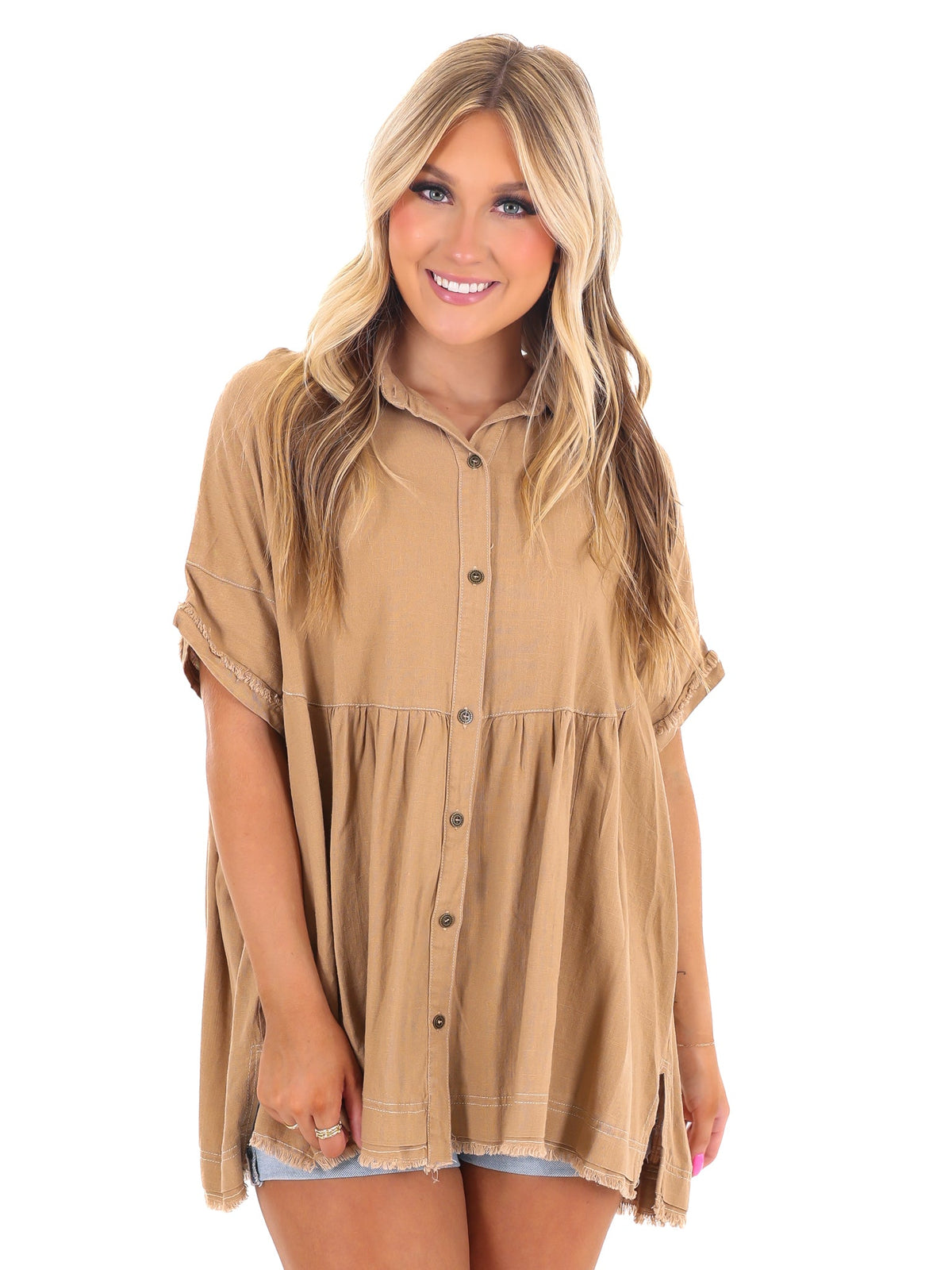 Pure Love Linen Top