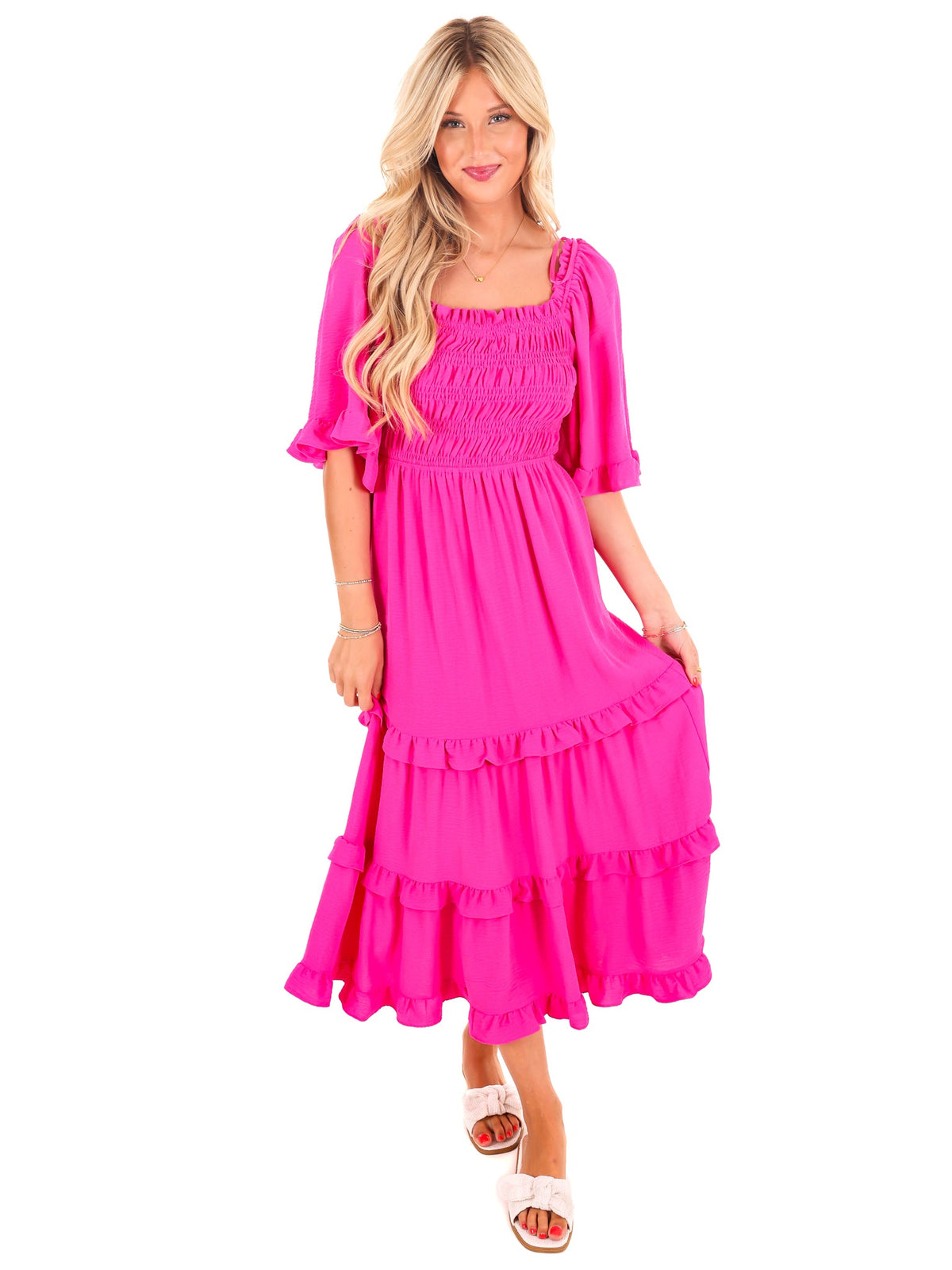 Coming Home Midi Dress