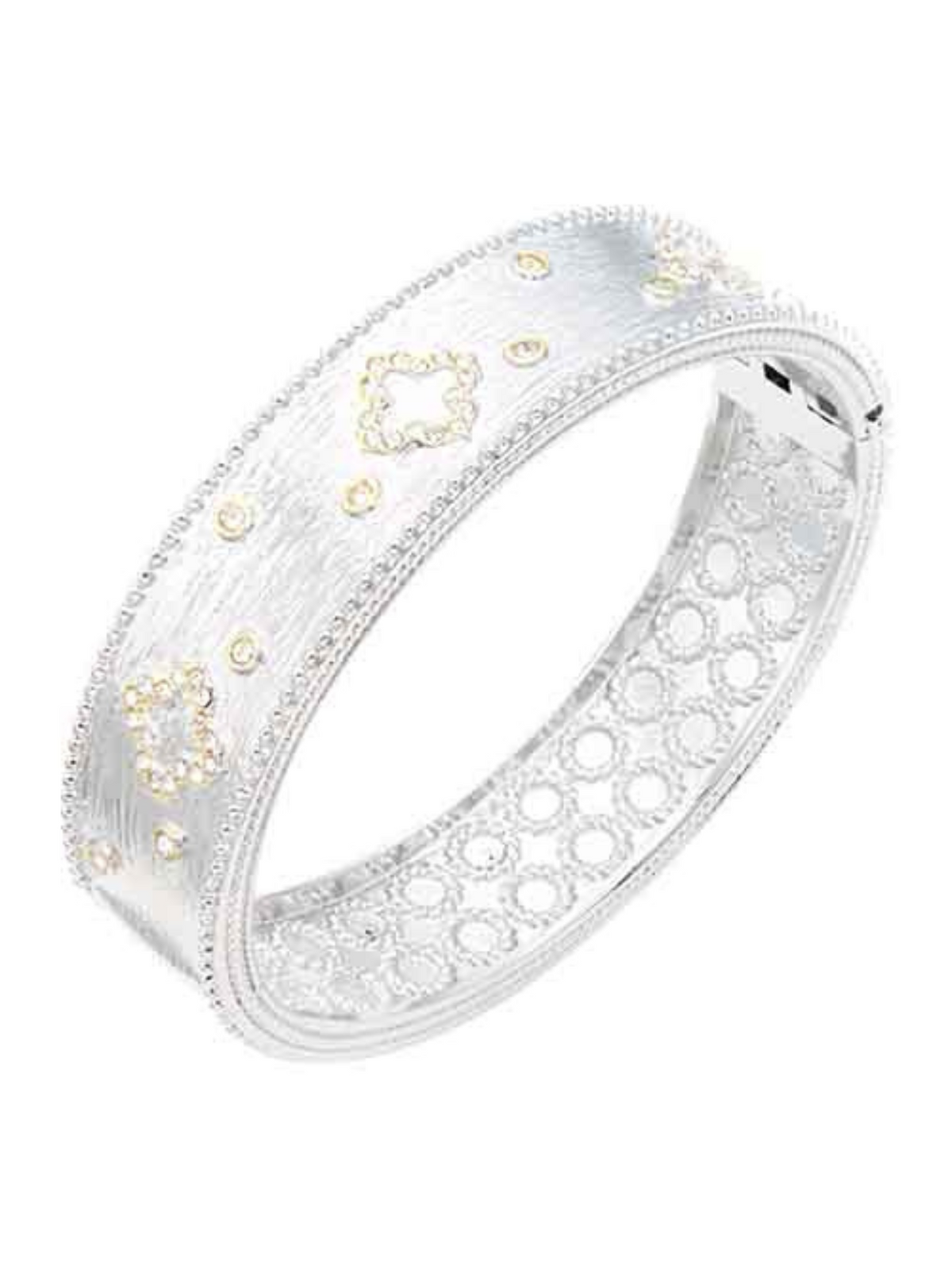 Crystal Cable Cuff Bracelet