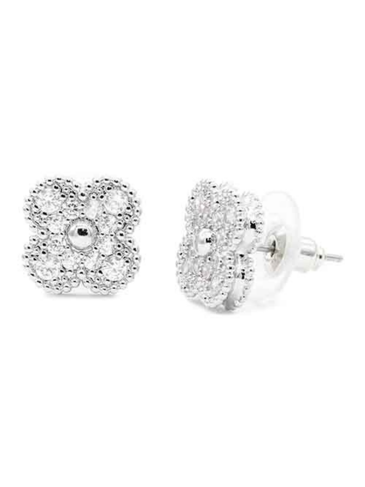 Crystal Flower Earrings